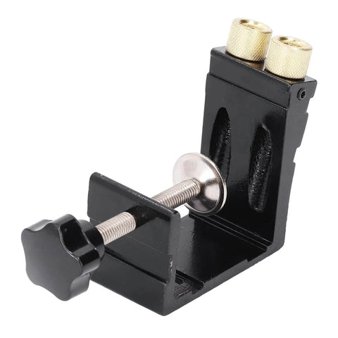 Aluminum Pocket Hole Jig Set For DIY Woodworking With Inclined Drilling Positioner Mini Oblique Hole Locator