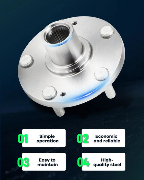 Wheel Bearing Hub Assembly Drop In Direct Fit For Hyundai Elantra 2011 2012 Veloster 2012 And Kia Forte 2014 2018 image