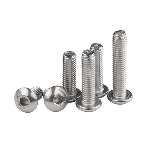 Hex screws included in 3030 Aluminum Extrusion Corner Bracket Kit With 40 M6 T Nuts And 40 Hex Screws, 20 Corner Brackets, 1 Wrench