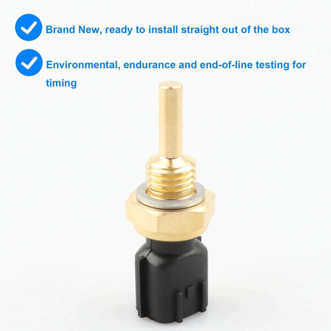 Engine Coolant Temperature Sensor Replacement 1580606 ECT Sensor Fits Nissan Infiniti close-up view
