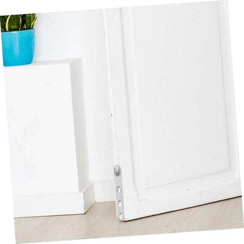 Installed door with Hidden 360 Degree Pivot Hinges For Cabinets And Doors Stainless Steel Easy Install No Visible Hardware