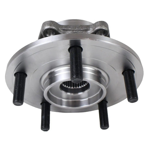 Front Wheel Bearing Hub Assembly For 2009 To 2017 Dodge Journey And 2014 To 2015 Ram ProMaster 1500 2500 3500 Five Lug With ABS Premium Replacement Wheel Hub For Easy Install And Long Lasting Performance metal hub with five studs