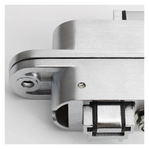 Soft Close Cabinet Door Hinges 2 Pack 180 Degree Concealed Zinc Alloy Invisible Hinges For Cabinets And Furniture Hardware, Close-up View