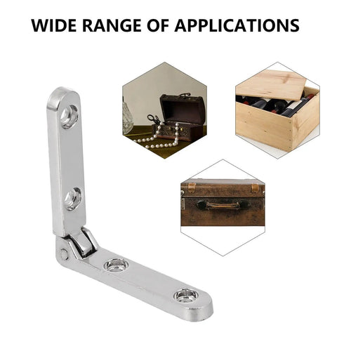 Soft Close 90 Degree Zinc Alloy Hinges For Jewelry Boxes And Miniature Furniture 10 Pcs Durable Cabinet Hardware For Wooden Chests And Cases Balacoo Diyers Home Use