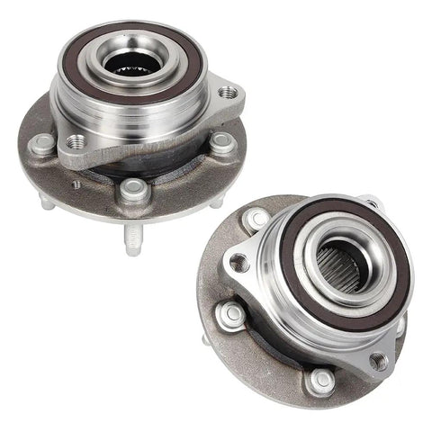 Front Wheel Bearing And Hub Assembly For 2018 2021 Chevy Equinox And 2018 2021 GMC Terrain With ABS Tone Ring Sensor Five Lug Front Setup