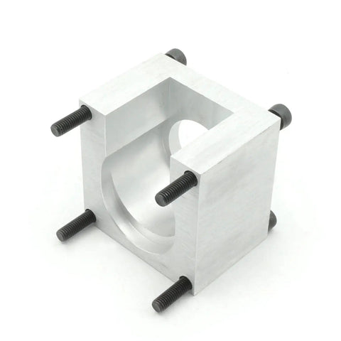 Three Piece Nema 23 Stepper Motor Mounting Bracket Aluminum Base Plate Set With 12 Screws for Easy Mounting on CNC Routers