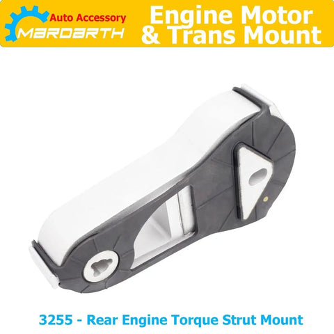 Side view of a rear engine torque strut mount, part of Set Of 3 Engine Motor And Transmission Mount Replacement For Explorer 2011-2015 3.5L