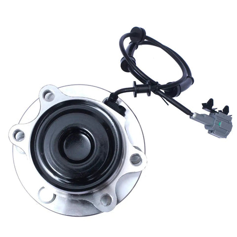 Pair Front Wheel Bearing And Hub Assembly For Nissan Frontier Pathfinder Xterra And Suzuki Equator 6 Lug With ABS RWD top view