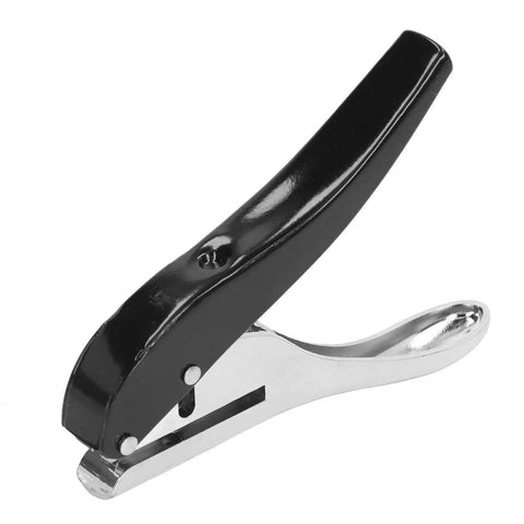 Heavy Duty Metal Hole Punch 3mm Single Hole Puncher, 25 Sheets Capacity, handheld DIY tool for punching documents, PVC, and leather.