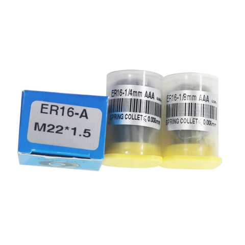 ER16 Spring Collet Nut Set Top Notch High Precision Collet Chucks For CNC Milling And Engraving 1/8 And 1/4 Inch Nuts