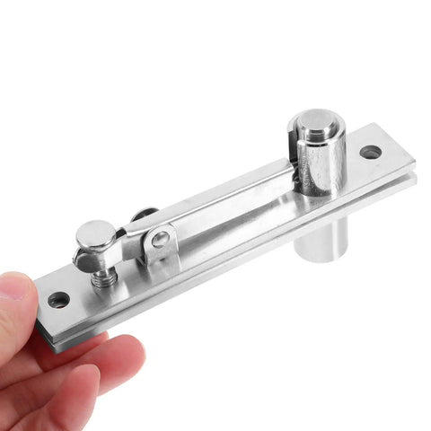 Heavy Duty Stainless Steel Invisible Door Pivot Hinges For Cabinets And Bookcases Hidden Pivot Door Hardware For Kitchen