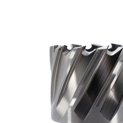 Fast Hole Making Annular Cutter Oscarbide Pro Grade 2 Inch Cutting Diameter close-up of cutting edges