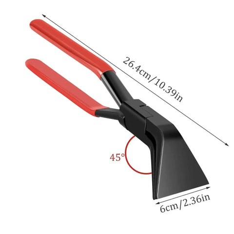 Sheet Metal Pliers And Bender For 45 Degree Bends 60mm Wide Built Tough Pro Grade With Non Slip Handle Anti Rust Hand Seamers