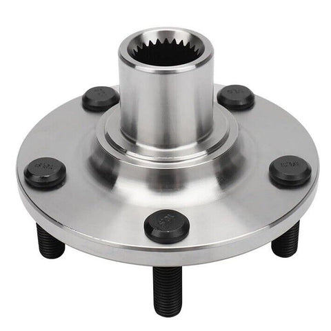 Two Piece Front Wheel Bearing Hubs Kit For Ford Transit Connect 2010 2011 2012 2013, 5 Lug Front Left And Right Hubs, Wheel Bearing Assembly, FWD, No ABS Sensor
