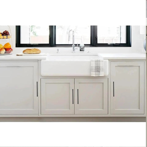 Kitchen cabinets with 30 Pack 3 Inch Center To Center Solid Matte Black Cabinet Pulls in modern matte finish