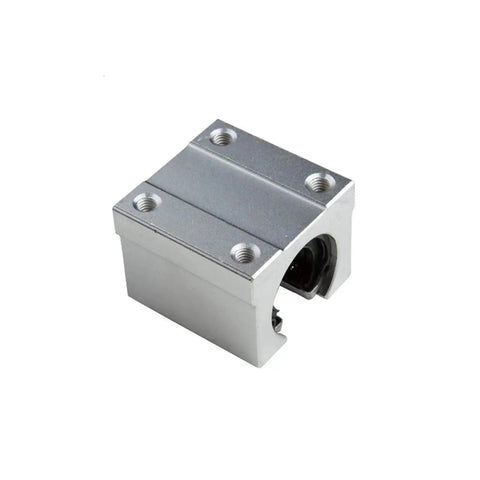 Close-up of a bearing block from the 900mm SBR16UU Linear Guide Rail Kit With 2 Rails And 4 Bearing Blocks For CNC Machines Smooth Motion