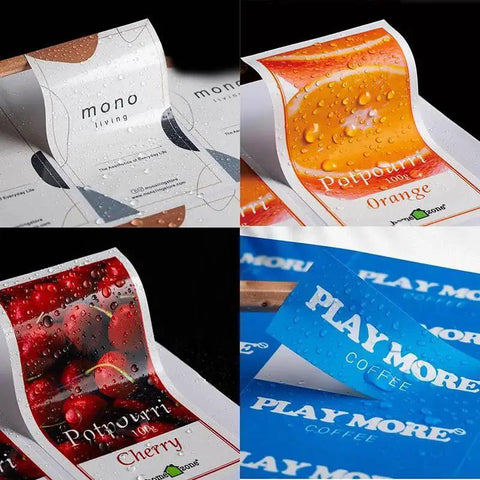Vinyl Sticker Paper For Inkjet And Laser Printers Waterproof Glossy Self Adhesive Labels 8.5 By 11 Inches 26 Sheets Quick Dry Tear Resistant Great For Photos Scrapbooks Posters And Cutting Machines.