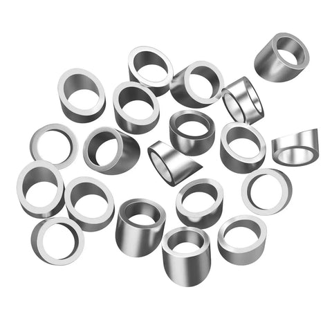 20 Pack Three Eighths Inch ID Angle Washers For Cable Railing Stair Ends, Stainless Steel 30-Degree Beveled Washers