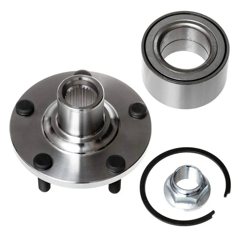 Beefy Front Wheel Bearing And Hub Assembly Kit For Nissan Altima 2002 2006 V6 3.5L Maxima 2000 2008 Infiniti I30 5 Lug 518516 X2