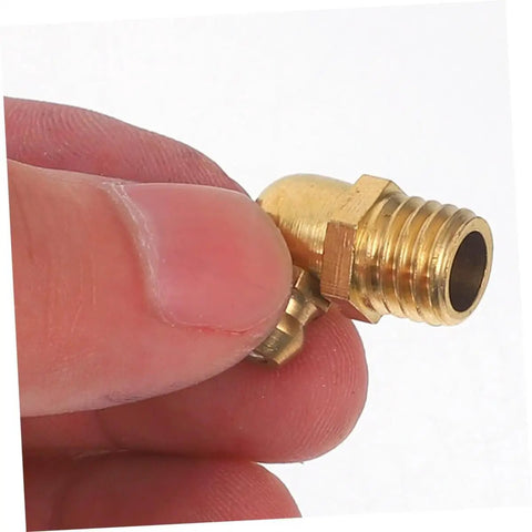 Beefed Up Grease Fittings Assortment Kit With Straight And Angled Fittings For Hydraulic Applications Built Tough Lubrication