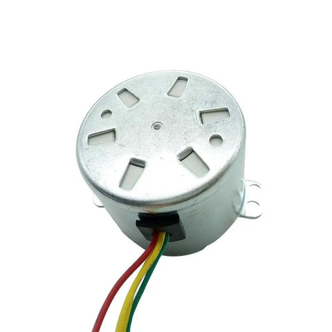 Ultra Compact 110V AC Synchronous Gear Motor With 10 RPM Slow Speed Reduction CW CCW Low Noise 50 By 38 Millimeter 6 To 10W