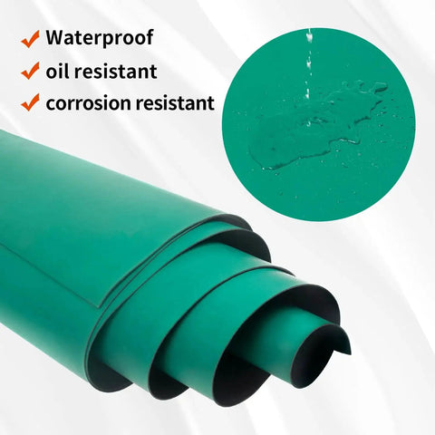 Rolled ESD Soldering Mat Roll For Circuit Repair 23.7 Inch By 118 Inch High Temperature Rubber Desk Mat Anti Static LOGIJOY