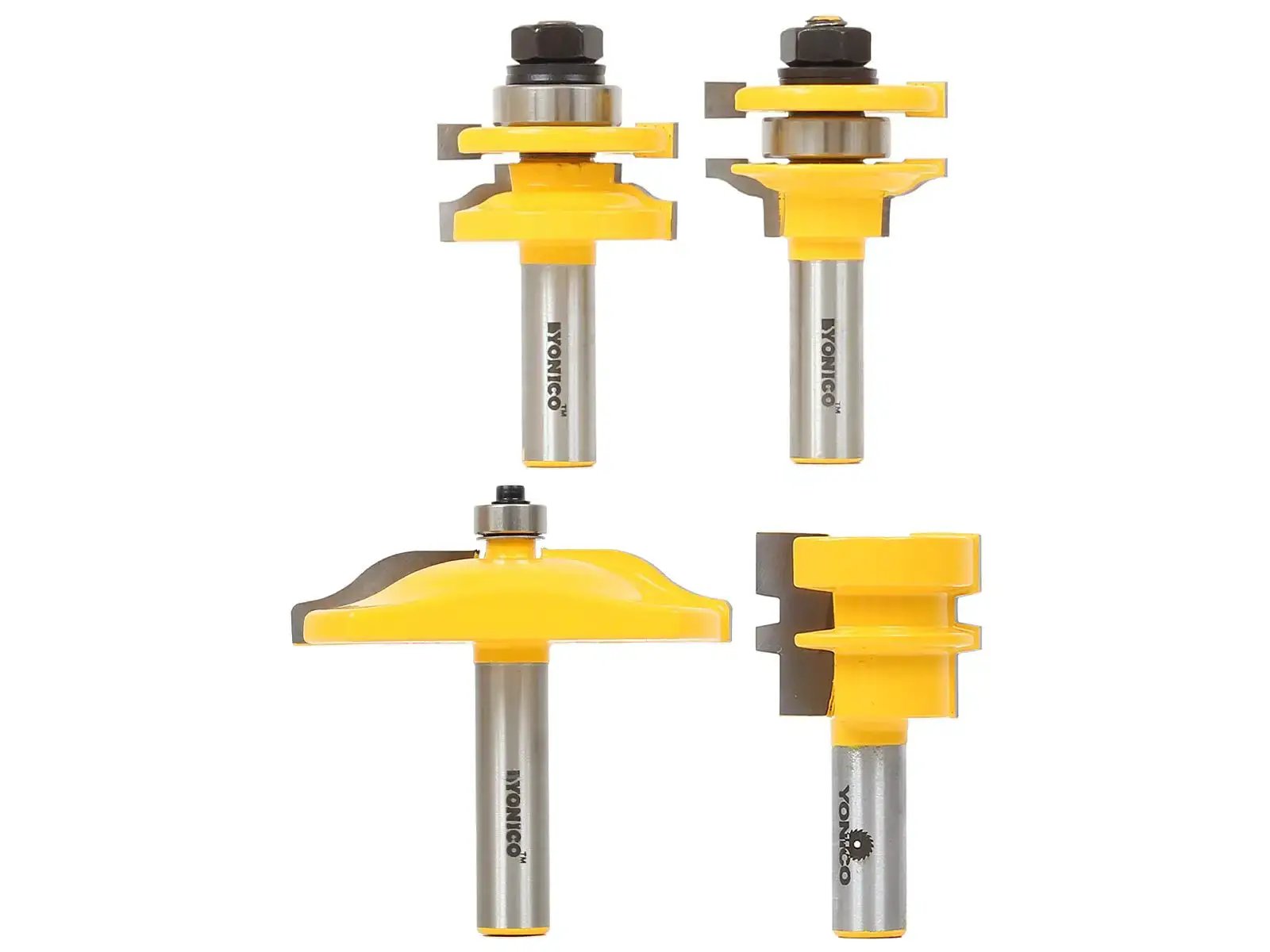 Raised Panel Cabinet Door Router Bits Set Four Bit Oge...
