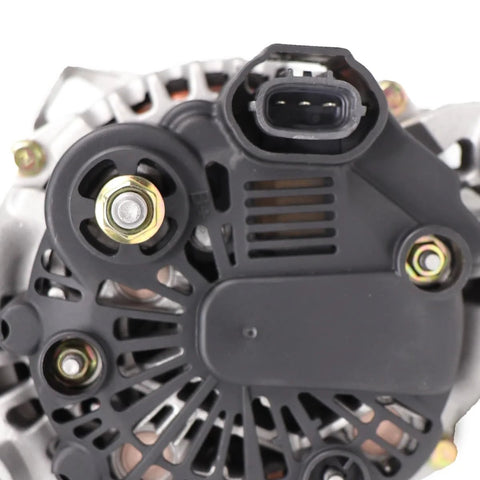 Close-up of Alternator For Tucson 2.0L And 2.4L 2010 2011 2012 2013 For Kia Forte 2.0L 2010 2011 2012 2013 And Sportage 2.4L 2011 2012 2013 Drop In Ready OE Replacement 11492 37300 25600