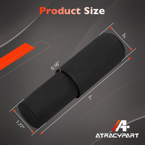 Spiral Heavy-Duty Bushing Driver For Truck And Trailer Suspension Installation And Removal, Alloy Steel Tool Measures 7x2x1.77 Inches shown at product size