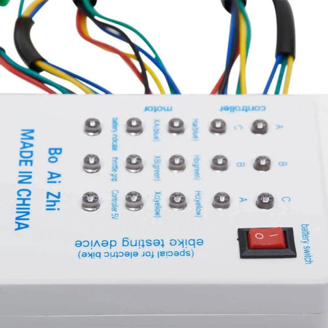 Brushless Motor And Controller Tester For E Bikes And Electric Scooters 24V 36V 48V 60V 72V Quick Coil And Phase Sequence Check