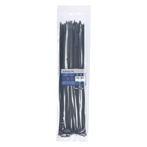 Heavy Duty 12 Inch Cable Zip Ties 100 Count Self Locking Nylon Ties with 50 Pounds Tensile Strength in packaging