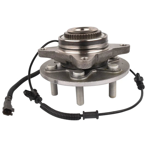 Front Wheel Hub And Bearing Assembly For Ford F150 4x4 2015 To 2020 Left Or Right Direct Fit Easy Install OE Replacement JL3Z1104P HUB471
