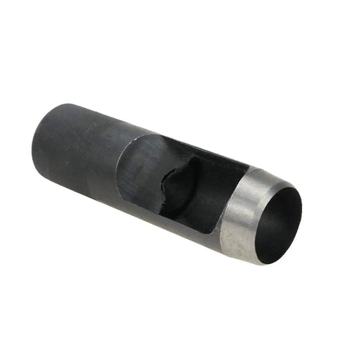 25mm Round Hollow Punch Set Leather Craft Punch Tool For Watch Bands Belts Canvas Paper Plastics Built Tough With Hardened Carbon Steel Cutter For Multi Layer Materials And Easy Low Effort Cuts