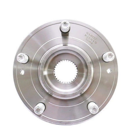 Top view of Front Wheel Bearing Hub Assembly Compatible With 2015 To 2019 Hyundai Sonata, 5 lug, OE quality for front position
