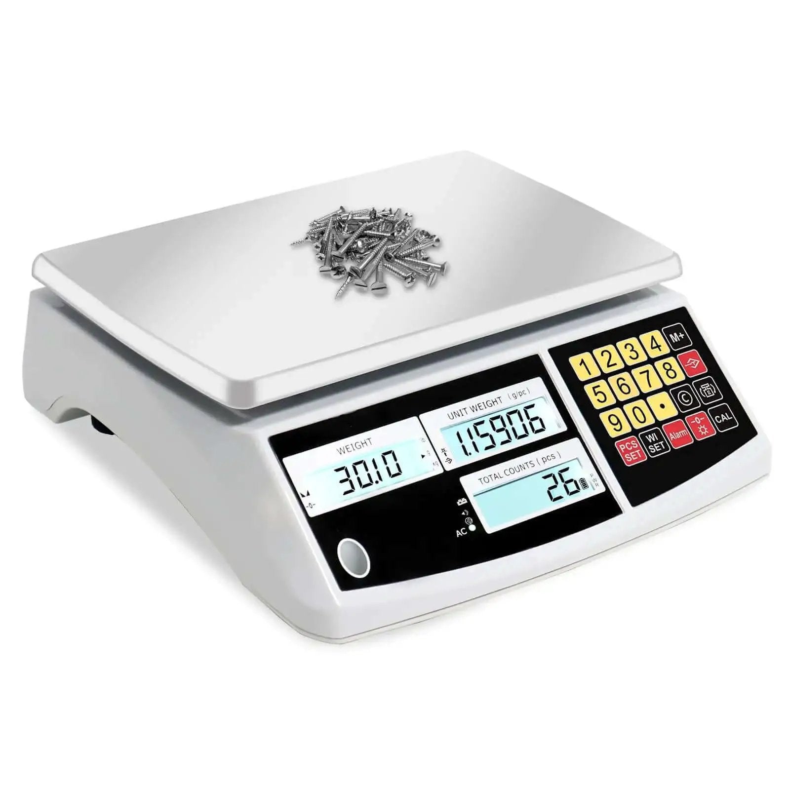 Coin And Parts Counting Scale With Alarm For Coins And...