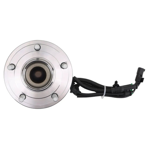 Rear Wheel Bearing And Hub Assembly For 2012 Through 2016 Chrysler Town And Country, 2012 Through 2020 Dodge Grand Caravan, 2012 Through 2015 Ram Cargo Van, And 2012 Through 2014 Volkswagen Routan Direct Fit Replacement With Vehicle Specific Fitment, top view