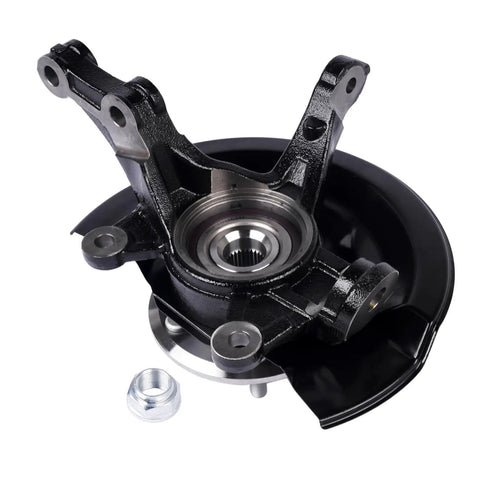 Front Right Steering Knuckle And Wheel Hub Bearing Assembly Replacement For 2007 2008 2009 CRV 2.4L L4 Beefed Up Drop In Style