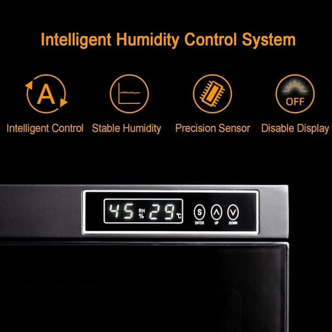 Display panel of 3D Filament Dryer Box With Auto Humidity Control Keeps Filament Dry From 15 To 60 Percent Relative Humidity