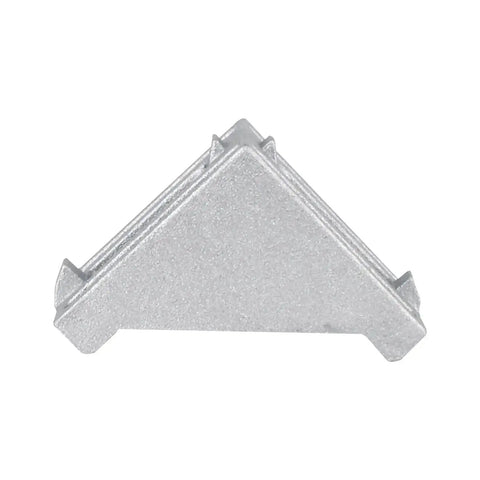 20 Sets 10 Series Aluminum Extrusion Corner Bracket Kit Pro Grade 1x1 Inch Right Angle L Connectors With T Nuts And Stainless Hardware For 1010 Profiles Built To Last Aluminum Frame Building System, corner bracket close-up