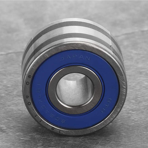 Front view of Plug-And-Play Generator Bearing Replacement 8 X 23 X 14mm For IR IF Alternators, OEM 23721-AA040 Compatible