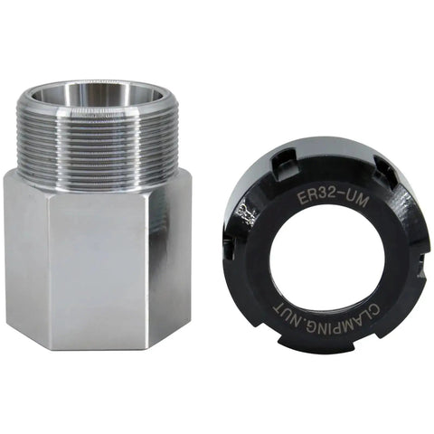 ER32 Collet Chuck Block Set Of 2 For Square Hex And Parallel Workholding On CNC Lathes Engraving And Cutting Machines