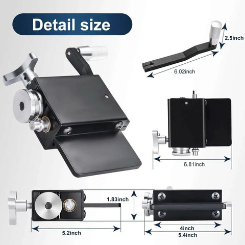 Bead Roller Beader Tool For Tube And Pipe, Easy Beading For Intake And Intercooler Piping, detail size measurements view