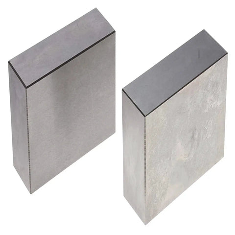 Two Pack 1 X 2 X 3 Inch Machinist Milling Blocks No Holes Pro Grade Hardened Tool Steel With Precision Ground Sides Tolerance 0.0002 Inch HRC 57 To 62 Ideal For Mounting Work Grinding And Layout
