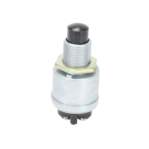Beefed Up 50A 12V Waterproof Push Button Switch for Car and Boat, SPST momentary switch with diecast aluminum body and copper contacts.
