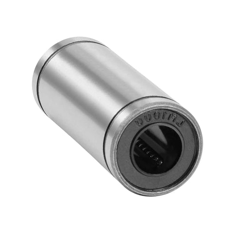 Side view of Premium LM10LUU Go-To Linear Bearing from 8pcs set, 10mm bore, 19mm OD, 55mm long for CNC machines and 3D printers.
