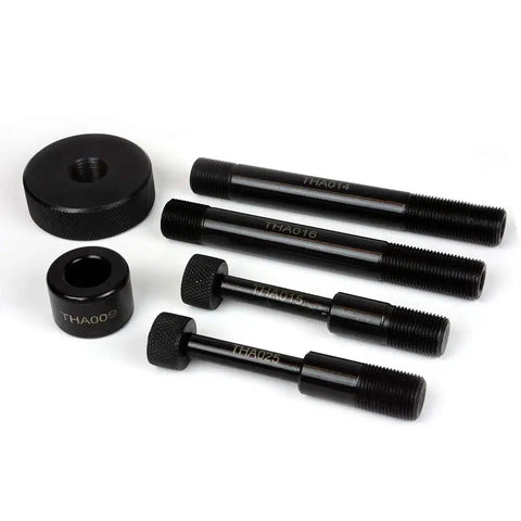 6-Piece Dimple Die Set Tool Kit For Conduit Knockouts Pro Grade Heavy Duty Electrical 6 components for HVAC use, 0.86 to 2.36 inch holes