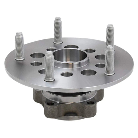 Front view of 2 Piece Front Wheel Bearing And Hub Assembly Set With ABS Sensor for 2015-2019 Transit 150 250 350 350 HD.