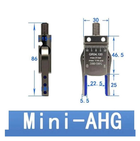 Compact Manipulator Mini Fixture With Hand Gripper For Precision Clamping In Tight Spots And Grab And Go Friendly Yet Tough Handling