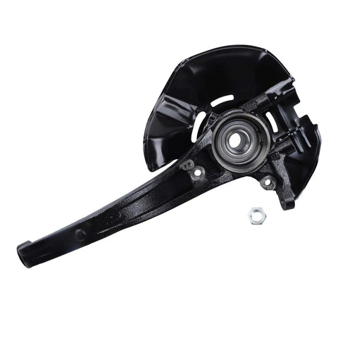 View of Front Left Wheel Hub Bearing Steering Knuckle Assembly Replacement For Sonata 2006 2010 2.4L LK105 51715-3K550