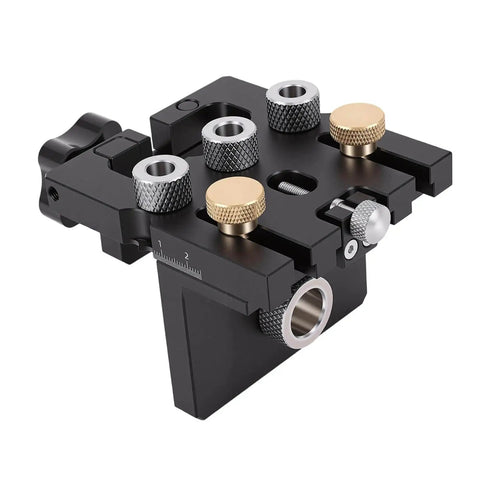 Self Centering Adjustable Doweling Jig Kit For Woodworking Pro Grade Dowel Jig Drill Guide With Bits And Bushings